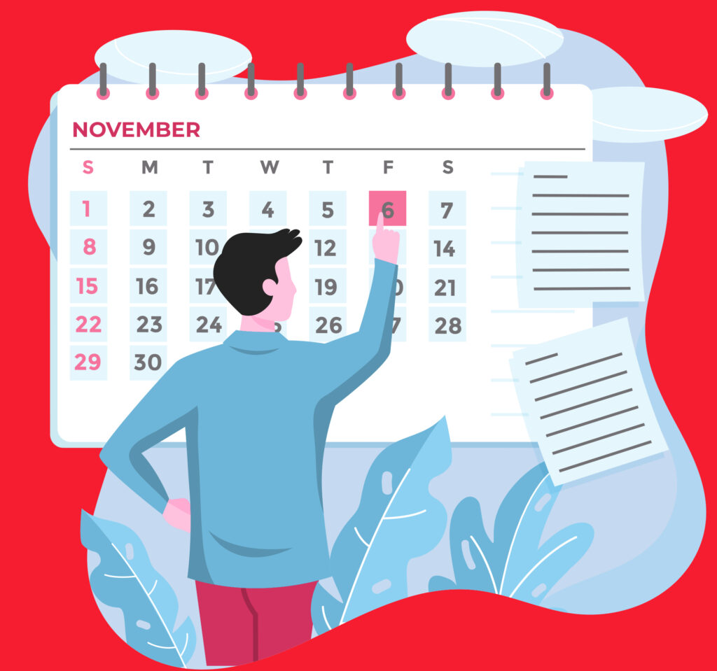 Calendario contenidos email marketing